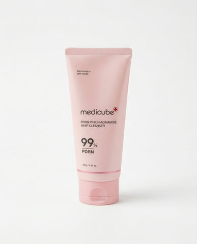 Medicube PDRN Pink Niacinamide Whip Cleanser Korean Skincare