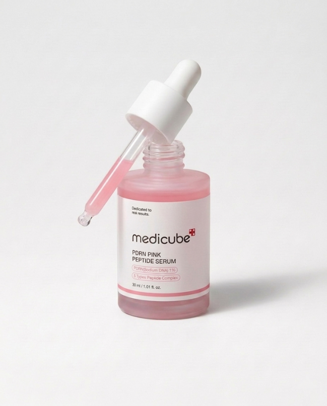 Medicube PDRN Pink Peptide Serum Korean Skincare