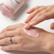 Medicube PDRN Pink Peptide Serum Model Application Korean Skincare