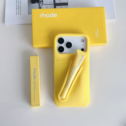 Rhode Peptide Lip Tint Summer Lip Phone Case Set Lemontini