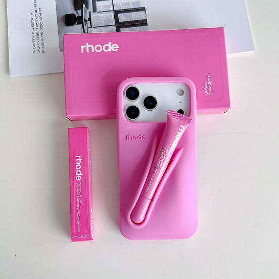 Rhode Peptide Lip Tint Summer Lip Phone Case Set Shortcake